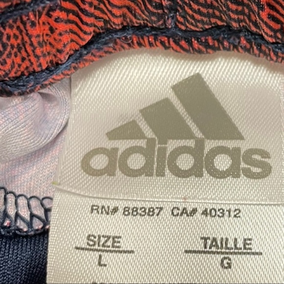 Adidas Boys Youth Performance Climalite Shorts • Blue Size Large - Picture 3 of 3